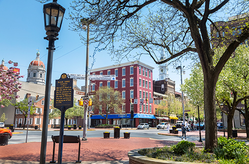 Manchester in the fall