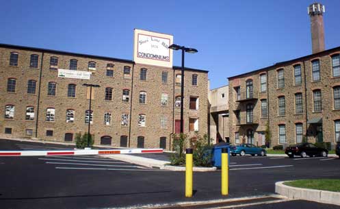 Figure 12 shows the old mill that was transformed into a set for the movie 'Beloved'. It is now condominium and loft apartments.