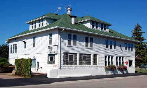 Figure 3. Union Star Cheese Factory in Zittau, Town of Wolf River, Winnebago County. This cheese factory was built in 1904.